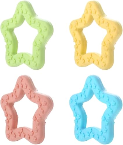 Labriciyon 1 x mehrfarbiges Kauspielzeug für Hunde, Zahnreinigung, zufällige Farbe, sternförmig, elastisch, Kauspielzeug, geeignet für den Innen- und Außenbereich Labriciyon 1 x mehrfarbiges Kauspielzeug für Hunde, Zahnreinigung, zufällige Farbe, sternförmig, elastisch, Kauspielzeug, geeignet für den Innen- und Außenbereich von Labriciyon