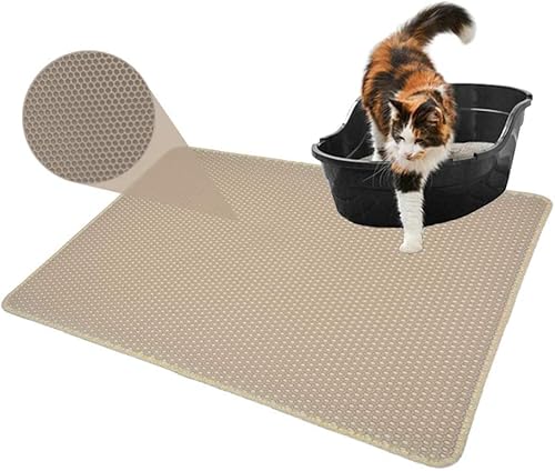 Labstandard Katzenklo Matte Streufangmatte Waben-Doppelschicht-Design Wasserdichtes Urinbeständiges Material Große Löcher Katzentoilettenvorleger Waschbar Matte Unter Katzenklo Vorleger (30 * 30CM) Labstandard Katzenklo Matte Streufangmatte Waben-Doppelschicht-Design Wasserdichtes Urinbeständiges Material Große Löcher Katzentoilettenvorleger Waschbar Matte Unter Katzenklo Vorleger (30 * 30CM) von Labstandard