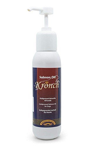 Kronch Lachsöl Hund Nahrungszusatz 500 ml kaltgepresst Omega 3 Barf von Kronch