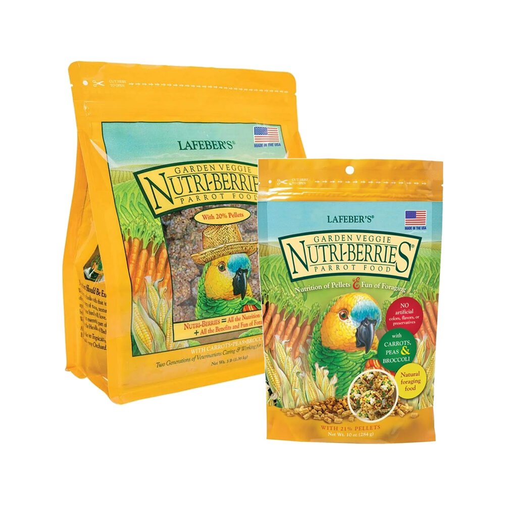 Lafeber Nutri-Berries Garden Veggie - Papagei - 284 g von Lafeber