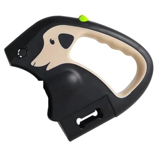 Einziehbare Hundeleine for Kleine Hunde, Reflektierende Doppel-Haustierleine, Le&ad, 360-Grad-Drehgelenk, Kein Verwickeln, Doppelte Hundeleine for Spazierengehen Mit Lichtern(Charge4) von LaiYN