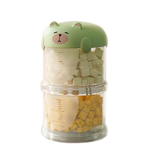 Laikoutd Sichtbare Abgestufte Haustier Behandlungsbox Mit Cartoon Designabdeckung Für Trockenfutter Und Zubehör Fütterungszubehör Haustiernahrung Aufbewahrungsbehälter von Laikoutd