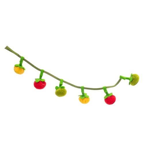 Laikoutd Soft Plüschkatze Teaser Bunte Tomate Für Interaktives Spielen Und Körperliches Trainingsplaything Geschenk Home Entertainment Interactive Katzen Spielzeug Bewegung von Laikoutd
