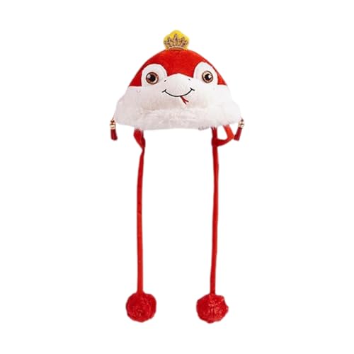 Schlangenjahresjahr Haustierhut Für Hundekatzen Weich Warm Pelzig Fleece Pelce Headwear Für Chinesisches Neujahr Haustier Kopfbedeckung Schlangenjahresjahr Haustierhut Für Hundekatzen Weich Warm Pelzig Fleece Pelce Headwear Für Chinesisches Neujahr Haustier Kopfbedeckung von Laikoutd