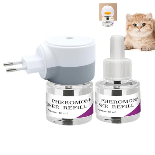 Beruhigender Pheromon Diffusor Für Katzen | Pheromon Verdampfer Zur Beruhigung Für Katzen,Für Ruhige Katzen Zu Hause Komfort Steckdosenadapter Beruhigender Pheromon Diffusor Für Katzen | Pheromon Verdampfer Zur Beruhigung Für Katzen,Für Ruhige Katzen Zu Hause Komfort Steckdosenadapter von Lainiaoly