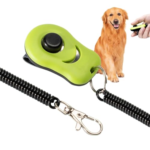 Hundetraining Clicker, Clickertraining für Hunde - Hundetrainingstools Clicker - Hunde-Gehorsamkeitstrainingsgeräte, professionelle Welpentrainings-Clicker, Hundetrainingsgeräte für Gehorsamsspiele Hundetraining Clicker, Clickertraining für Hunde - Hundetrainingstools Clicker - Hunde-Gehorsamkeitstrainingsgeräte, professionelle Welpentrainings-Clicker, Hundetrainingsgeräte für Gehorsamsspiele von Lainiaoly