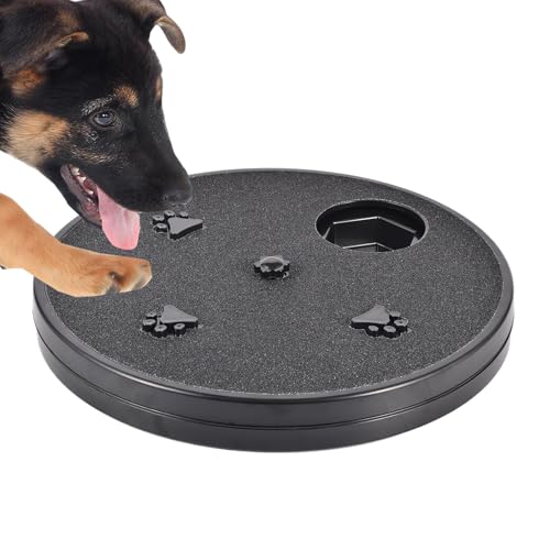 Lainiaoly 3 In 1 Drehbares Rundes Hunde-Kratzbrett Mit 6-Fächer-Lebensmittelvorrat, Nagelschleifer Krallenpflege, Stressfreies Hundekratzpad, Interaktives Puzzlespielzeug Lainiaoly 3 In 1 Drehbares Rundes Hunde-Kratzbrett Mit 6-Fächer-Lebensmittelvorrat, Nagelschleifer Krallenpflege, Stressfreies Hundekratzpad, Interaktives Puzzlespielzeug von Lainiaoly