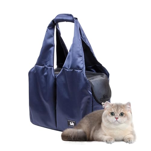 Lainiaoly Schultertragetasche Für Kleine Haustiere, Schultertasche, Große Tragetasche, Tragetuch Für Haustiere Und Katzen, Atmungsaktives Hundetragetuch von Lainiaoly