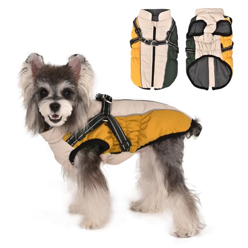 Lairle Hundemantel Hund Wintermantel Hundejacke Hundemantel wasserdichte Hundegeschirr Mantel Kleiner Hundemantel Puppy Mantel Hundemantel mit Geschirr für kleine mittlere große Hunde Lairle Hundemantel Hund Wintermantel Hundejacke Hundemantel wasserdichte Hundegeschirr Mantel Kleiner Hundemantel Puppy Mantel Hundemantel mit Geschirr für kleine mittlere große Hunde von Lairle