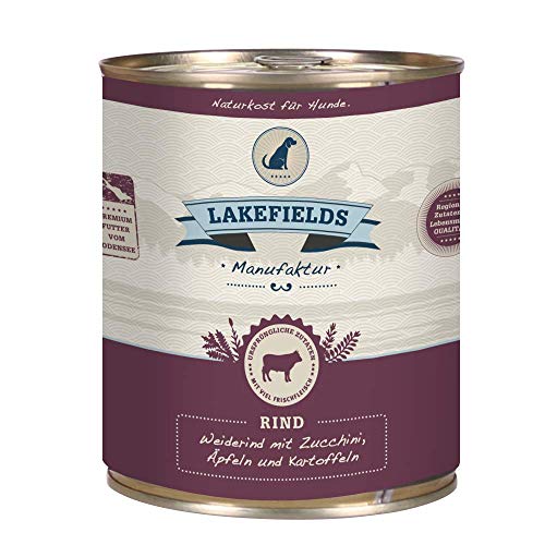 LAKEFIELDS Dosenfleisch-Menü Weiderind 400g (18 x 400g) von Lakefields