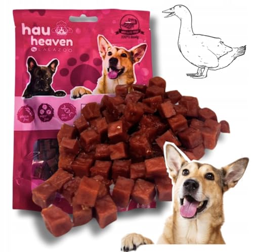 LalaZoo Hunde Leckerli Entenwürfel Soft Snacks 100g Weiche Kostchen aus Entenfleisch für Hunde Premium Trainingssnacks Belohnung Getreidefrei Proteinreich Schonend Getrocknet LalaZoo Hunde Leckerli Entenwürfel Soft Snacks 100g Weiche Kostchen aus Entenfleisch für Hunde Premium Trainingssnacks Belohnung Getreidefrei Proteinreich Schonend Getrocknet von Lalazoo