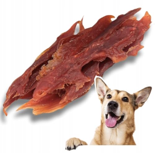 LalaZoo Hunde Leckerli Soft Duck Jerky 100g Weiche Entenfilets für Hunde Premium Hundesnacks Proteinreich Getreidefrei Ohne Zuckerzusatz Natürliche Belohnung Trainingssnack für Welpen von Lalazoo