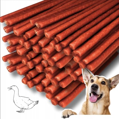 LalaZoo Hunde Snack Entensticks 500g Weiche Kausnacks Hundeknabberstangen Premium Hundesnacks Getreidefrei Proteinreich Natürliche Belohnung Trainingssnack für Alle Hundegrößen LalaZoo Hunde Snack Entensticks 500g Weiche Kausnacks Hundeknabberstangen Premium Hundesnacks Getreidefrei Proteinreich Natürliche Belohnung Trainingssnack für Alle Hundegrößen von Lalazoo