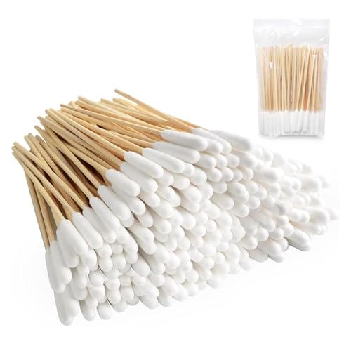 100 Wattestäbchen für Haustiere, Mix Ohrreinigung für Haustiere, Augen und Nase Schmutzentfernung, Haustier Wattestäbchen, Zahnreinigung, Ohrreinigung, für Haustiere, Hunde, Katzen(SIZE:15cm lang) 100 Wattestäbchen für Haustiere, Mix Ohrreinigung für Haustiere, Augen und Nase Schmutzentfernung, Haustier Wattestäbchen, Zahnreinigung, Ohrreinigung, für Haustiere, Hunde, Katzen(SIZE:15cm lang) von Laluky