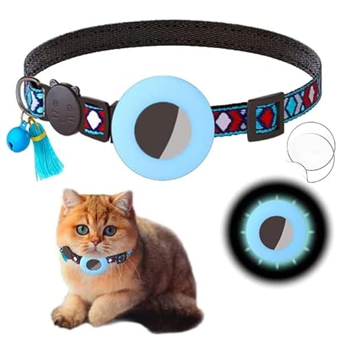 Anti-Lost Cats Collar Breakaway Cats Collar Waterproof GPS Trackers Holder Lightweight Safety Pet Collars 0.4'' Width pet supplies for small dogs pet supplies for cats von Lamala