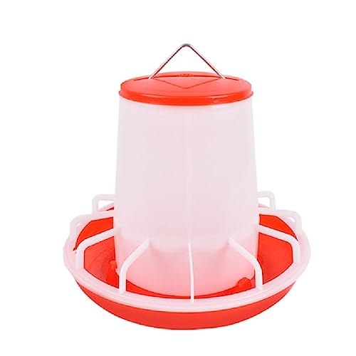 Chicken Feeder Waterer Kits For Chick Geflügel Feeding Solution Duck Feeder WateringSupplies Hanging Poultry Feeders Chick Feeder And Waterer Geflügel Feeding Kits von Lamala