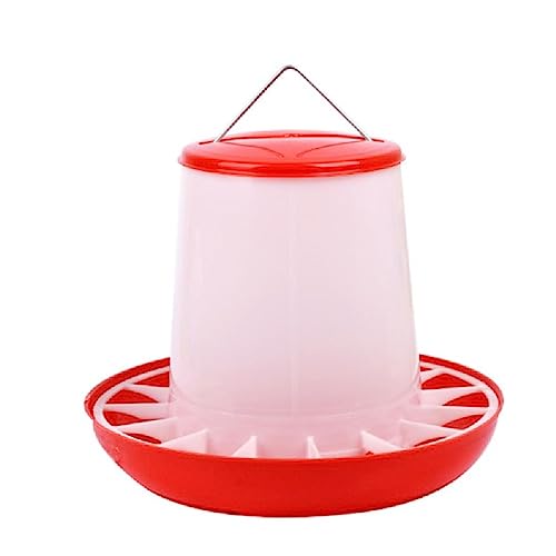 Chicken Feeder Waterer Kits For Chick Geflügel Feeding Solution Duck Feeder WateringSupplies Hanging Poultry Feeders Chick Feeder And Waterer Geflügel Feeding Kits von Lamala