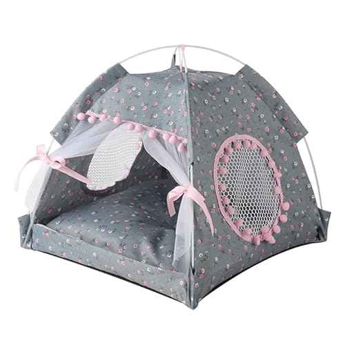 Haustier Tipi Hunde Katze Bett Für Katze Hunde Outdoor Camping Ruhezelt Tragbare Leichte Welpen Katze Haustier Zelt von Lamala