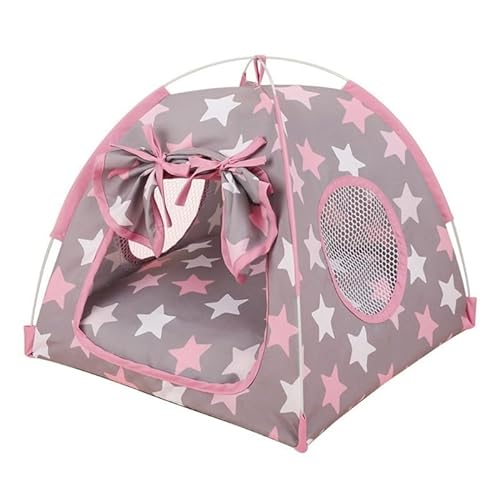 Haustier Tipi Hunde Katze Bett Für Katze Hunde Outdoor Camping Ruhezelt Tragbare Leichte Welpen Katze Haustier Zelt von Lamala