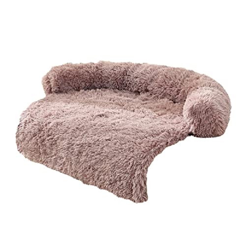 Hundebett Lange Plüsch Sofa Bett Komfort Katzen Betten Haustier Zwinger Haus Weiches Plüsch Kissen Schlafsack Pad Für Große Hunde Hundesofa Betten Für Große Hunde Hundesofa Waschbar Hundesofa Couch von Lamala