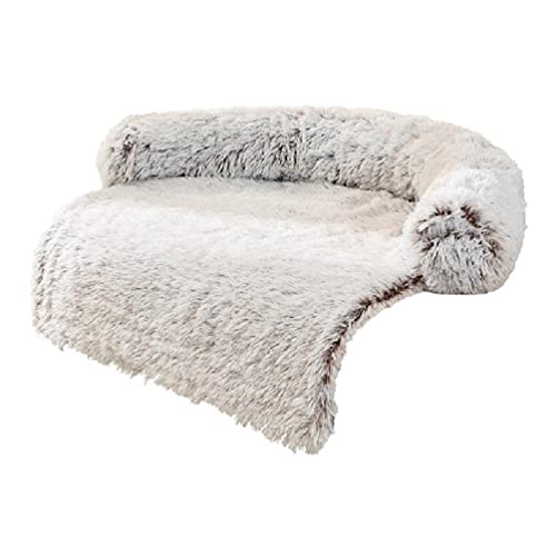 Hundebett Lange Plüsch Sofa Bett Komfort Katzen Betten Haustier Zwinger Haus Weiches Plüsch Kissen Schlafsack Pad Für Große Hunde Hundesofa Betten Für Große Hunde Hundesofa Waschbar Hundesofa Couch von Lamala