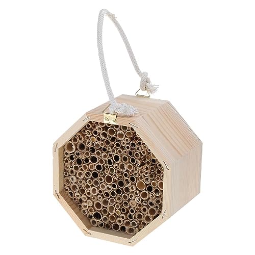 Imkerbox Kombination Bienenkönigin Paarungsbox Für Kreative Imker Handgemachte Natürliche Bambus Bee Hotel Kit Für Den Garten von Lamala