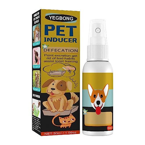 Lamala Hundetoilette Training Spray Inducer Go Here Töpfchen Haustier Ausscheidung Training Spray Hund Töpfchen Trainer Haustier Töpfchen Pad Spray Welpen Training Spray Indoor von Lamala