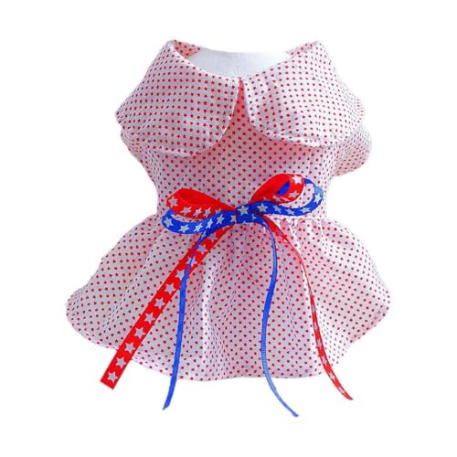 Pet Costume Dress Dog Clothes Apparel For Cats Only Star Pattern Decortaions Outfits Clothing For Girl Femals Small Dogs Cats Outfits Dress For Cats Only Females Girl Dog Costumes Apparel For Small von Lamala