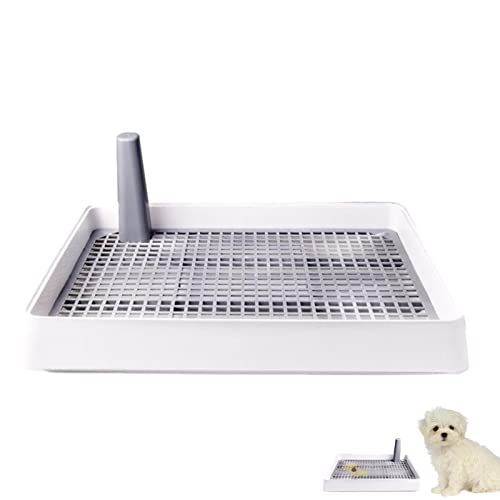 Indoor Dog Töpfchen Mesh Training Toilette für Welpen und kleine Hunde - Tragbare Urinierunterlage Tablett Indoor Dog Töpfchen Mesh Training Toilette für Welpen und kleine Hunde - Tragbare Urinierunterlage Tablett von Lambo