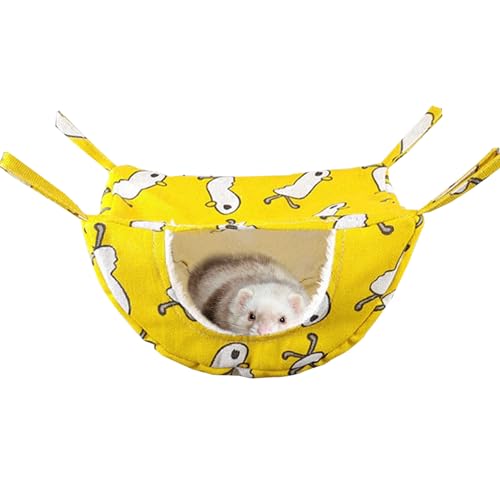 Lambo Hängematte für kleine Tiere | Hängematte für Hamster, Hamster, Hamster, Hamsterbett, Meerschweinchenversteck, Hängematte, warmes Bett für Frettchen, Chinchilla, Zuckergleiter Lambo Hängematte für kleine Tiere | Hängematte für Hamster, Hamster, Hamster, Hamsterbett, Meerschweinchenversteck, Hängematte, warmes Bett für Frettchen, Chinchilla, Zuckergleiter von Lambo