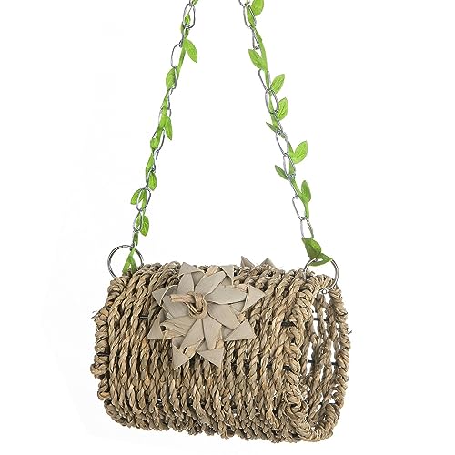 Lambo Hängezelt für Papageien, Habitat Cave – Hängekorb für Hängematte Zelt für Vögel, atmungsaktiv, Hideaway Bird Toy, Hängematte Swing Nest für kleine bis mittlere Vögel, Sittiche von Lambo