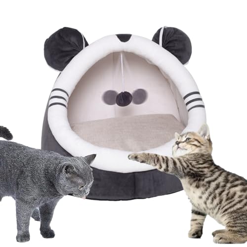 Lambo Hundehöhle, halbgeschlossenes Hundebett mit Deckenhöhle und Plüschspielzeug | bequemes Versteck für Katzen, Höhle für Hunde, bequem, für Haustiere, Katzen Lambo Hundehöhle, halbgeschlossenes Hundebett mit Deckenhöhle und Plüschspielzeug | bequemes Versteck für Katzen, Höhle für Hunde, bequem, für Haustiere, Katzen von Lambo