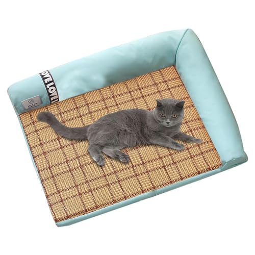 Lambo Kühlmatte für Hunde, Kühlmatte für Katzen - Waschbare Hundebettmatte | Sommer-Kühlmatte, Hundebettmatte, Antihaft-Isomatte, abnehmbare Katzenmatte für Betten, Zwinger Lambo Kühlmatte für Hunde, Kühlmatte für Katzen - Waschbare Hundebettmatte | Sommer-Kühlmatte, Hundebettmatte, Antihaft-Isomatte, abnehmbare Katzenmatte für Betten, Zwinger von Lambo