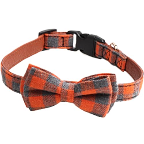 Hundekrawattekragen, klassten Kariertes Hundehalsband, Verstellbarer Hundehalsband mit Schnalle, weicher bequemer mit Fliegekeil für Hunde Katzen Haustiere, L. Hundekrawattekragen, klassten Kariertes Hundehalsband, Verstellbarer Hundehalsband mit Schnalle, weicher bequemer mit Fliegekeil für Hunde Katzen Haustiere, L. von Lamppdcor