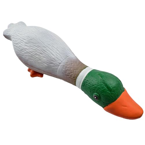 Hundequietschende Spielzeug, quietschendes Hundesspielzeug, 12x4x3 Entenform elastischer Gummi-Hundespielzeug, interaktiver Verschleiß-resistentes ungiftiges Entenhundspielzeug für Hundezähne, Reinig Hundequietschende Spielzeug, quietschendes Hundesspielzeug, 12x4x3 Entenform elastischer Gummi-Hundespielzeug, interaktiver Verschleiß-resistentes ungiftiges Entenhundspielzeug für Hundezähne, Reinig von Lamppdcor