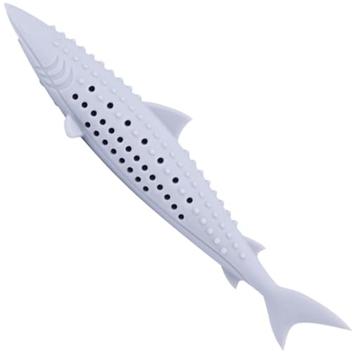Lamppdcor Catnip Cat Toys 6.1x1 '' nachfüllbare Katzenfische Fischform Catnip Cat -Spielzeug leicht zu waschen Katzenzähne Reinigung Spielzeug mit Belüftungslöchern zum Spaß und Langeweile Reliefgrau Lamppdcor Catnip Cat Toys 6.1x1 '' nachfüllbare Katzenfische Fischform Catnip Cat -Spielzeug leicht zu waschen Katzenzähne Reinigung Spielzeug mit Belüftungslöchern zum Spaß und Langeweile Reliefgrau von Lamppdcor