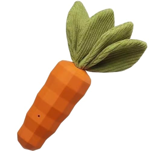 Lamppdcor Hunde Karottenspielzeug Gummi -Karottenhund -Quietschspielzeug, unzerstörbarer Hundekauenspielzeug, interaktiv Lamppdcor Hunde Karottenspielzeug Gummi -Karottenhund -Quietschspielzeug, unzerstörbarer Hundekauenspielzeug, interaktiv von Lamppdcor
