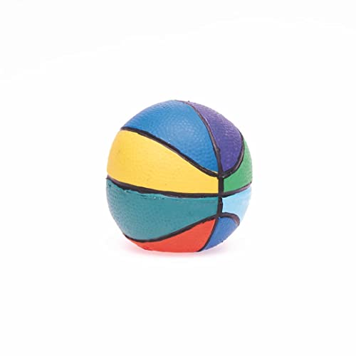 Lanco 8424678009134 Kleiner Regenbogenbasketball; 100% Naturkautschuk von Lanco