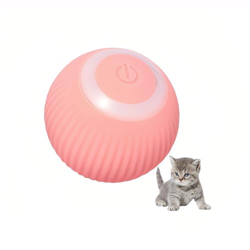 Lancoon Interaktive Katze Ballspielzeug mit Automatischen Rolling Self-Moving Balls Spielzeug Silikon Wiederaufladbar Langlebig Einfach zu Verwenden Indikator Licht für Katzen Indoor Home Lancoon Interaktive Katze Ballspielzeug mit Automatischen Rolling Self-Moving Balls Spielzeug Silikon Wiederaufladbar Langlebig Einfach zu Verwenden Indikator Licht für Katzen Indoor Home von Lancoon
