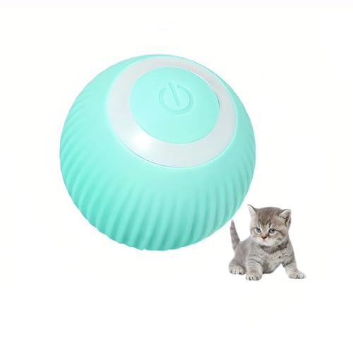 Lancoon Interaktive Katze Ballspielzeug mit Wiederaufladbaren Automatischen Self-Moving Balls Spielzeug Silikon Langlebig Einfach zu Verwenden Indikator Licht für Katzen Indoor Home Lancoon Interaktive Katze Ballspielzeug mit Wiederaufladbaren Automatischen Self-Moving Balls Spielzeug Silikon Langlebig Einfach zu Verwenden Indikator Licht für Katzen Indoor Home von Lancoon