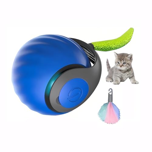 Lancoon Smart Interaktive Katze Ballspielzeug mit 2 Geschwindigkeiten Einstellbare Wiederaufladbare Automatische Bewegliche Bälle Spielzeug Silikon 2 Modi Einfach zu Verwenden Licht für Katzen Indoor Lancoon Smart Interaktive Katze Ballspielzeug mit 2 Geschwindigkeiten Einstellbare Wiederaufladbare Automatische Bewegliche Bälle Spielzeug Silikon 2 Modi Einfach zu Verwenden Licht für Katzen Indoor von Lancoon