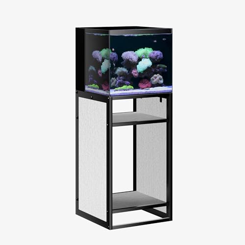 LANDEN Grauer Metallrahmenständer, Dreifach für Aquarien bis zu 20 Gal, 45 x 45 x 80 cm, für Aquarien und Reptilien-Terrarien, Heim- und Bürogebrauch LANDEN Grauer Metallrahmenständer, Dreifach für Aquarien bis zu 20 Gal, 45 x 45 x 80 cm, für Aquarien und Reptilien-Terrarien, Heim- und Bürogebrauch von Landen
