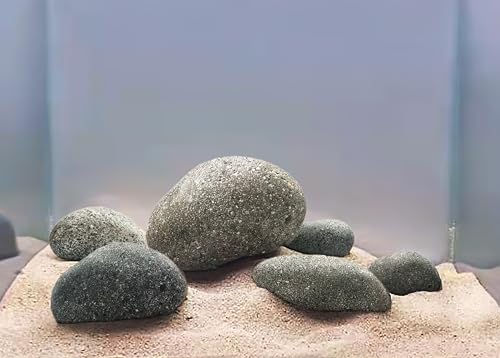 LANDEN Taiji-Stein Natursteine für Aquascape und Bonsai, Aquarium, Paludarium, Aquarium, Dekoration für Felsen, Landschaftsbau Modell Stein 8,2 kg 5,1-22,9 cm von Landen