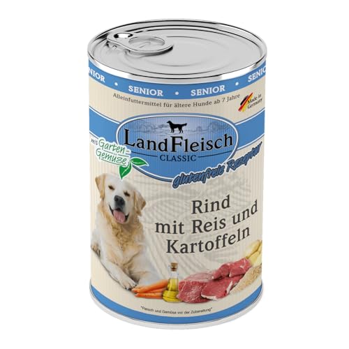 Landfleisch Senior Rind mit Kartoffeln | 6X 400g Landfleisch Senior Rind mit Kartoffeln | 6X 400g von Landfleisch