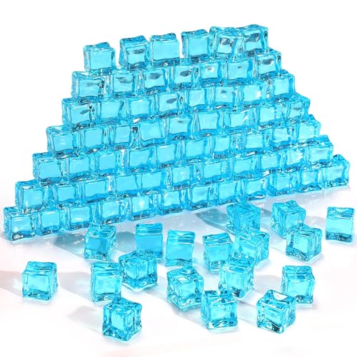 Landical 190 Stück blaue künstliche Eissteine, 1 kg, Simulation, Eiswürfel, leuchten im Dunkeln, Kieselsteine für Aquarien, für Partys, Kunstdekorationen, Outdoor-Bars, Gartenwege Landical 190 Stück blaue künstliche Eissteine, 1 kg, Simulation, Eiswürfel, leuchten im Dunkeln, Kieselsteine für Aquarien, für Partys, Kunstdekorationen, Outdoor-Bars, Gartenwege von Landical