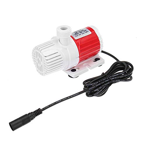 Lanko Tauchpumpe, 20 W, 12 V DC, 1100 l/h, Pumpe mit variabler Geschwindigkeit, kontrolliert von der Marine Aquarium, Fischtank Lanko Tauchpumpe, 20 W, 12 V DC, 1100 l/h, Pumpe mit variabler Geschwindigkeit, kontrolliert von der Marine Aquarium, Fischtank von Lanko
