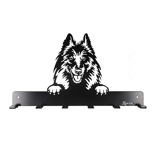 Laperino *Belgischer Schäferhund*Schicke und praktische Hundegarderobe XL 450mm Breit - Leinengarderobe (Belgischer Schäferhund) von Laperino