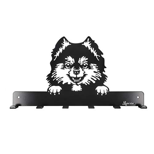 Laperino *Pomeranian - Zwergspitz*Schicke und praktische Hundegarderobe XL 450mm Breit - Leinengarderobe von Laperino