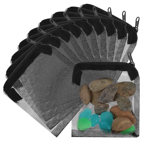 Aquarium-Medientaschen, Aquarium-Filterbeutel, Filtermedien für Aquarien, Teichpumpe, Netzfilterbeutel für Aktivkohlefilter, Steine, Keramikringe, Biosphären, Kies, 10 Stück Aquarium-Medientaschen, Aquarium-Filterbeutel, Filtermedien für Aquarien, Teichpumpe, Netzfilterbeutel für Aktivkohlefilter, Steine, Keramikringe, Biosphären, Kies, 10 Stück von Larrel