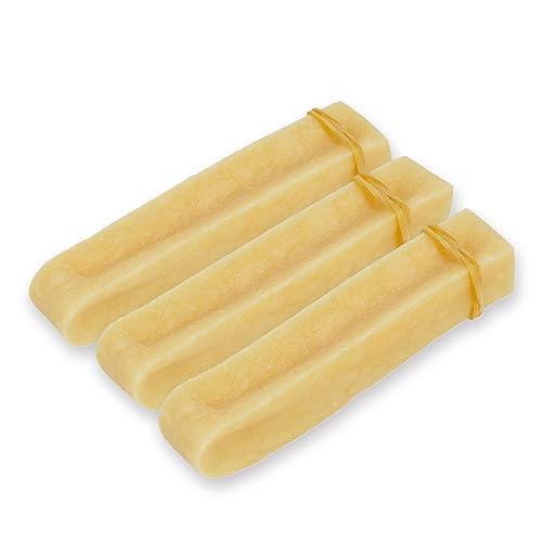 Larsson | Yaky Kaukäse für Hunde - L (3x80-100g) - Hunde Kaustange Käse Kauknochen für Hunde - 100% NATÜRLICH - sehr schmackhaft von Larsson